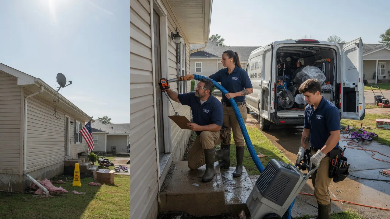 Ceiling Water Damage Restoration in Portia, AR near me